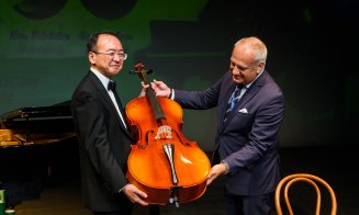 Președintele ICAO a încheiat vizita la Cluj cu un recital de violoncel