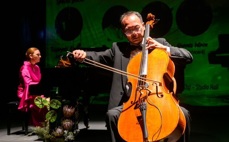 Președintele ICAO a încheiat vizita la Cluj cu un recital de violoncel
