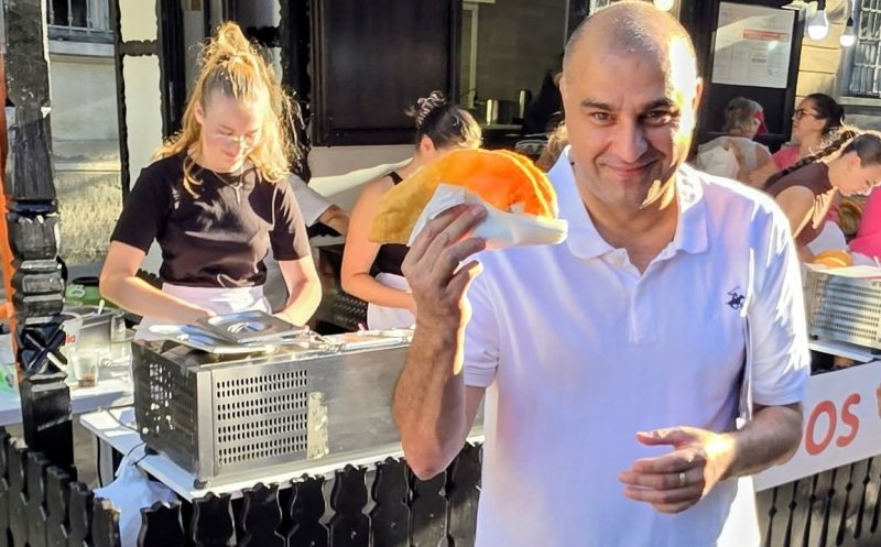 Viceprimarul Tarcea, la un lángos și kürtőskalács de Zilele Culturale Maghiare: „Fac parte din identitatea Clujului”