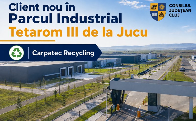 Client nou în Parcul Industrial Tetarom III de la Jucu