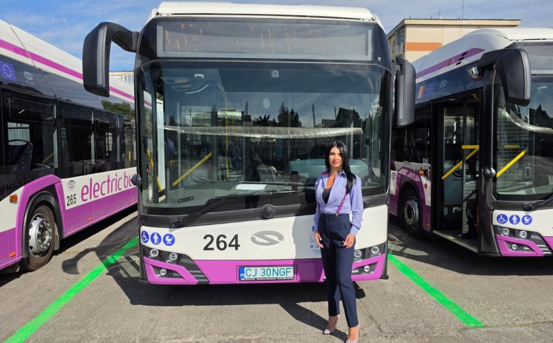 Încă 40 de autobuze electrice pe străzile Clujului. Au fost cumpărate cu bani europeni / 70% din flota CTP e nepoluantă