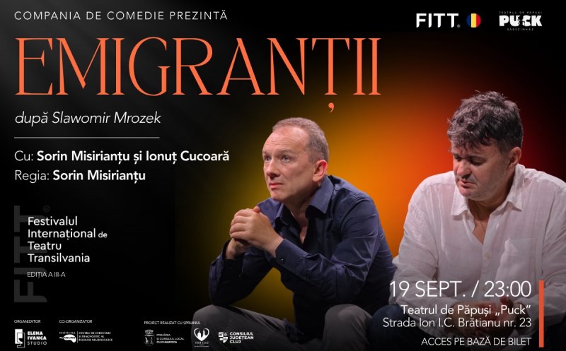 Festivalul Internațional de Teatru Transilvania 2026.Patru zile în care teatrul, comedia și muzica nu cunosc granițe 