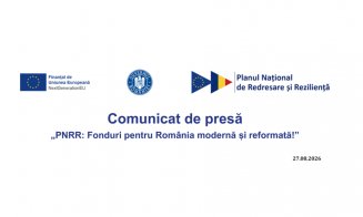 Comunicat de presă privind finalizarea proiectului “COMUNA FRATA - DESTINAȚIE TURISTICĂ INTEGRATĂ ȘI DIGITALIZATĂ”