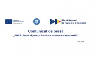 Comunicat de presă privind finalizarea proiectului “COMUNA CEANU MARE - DESTINAȚIE TURISTICĂ INTEGRATĂ ȘI DIGITALIZATĂ”