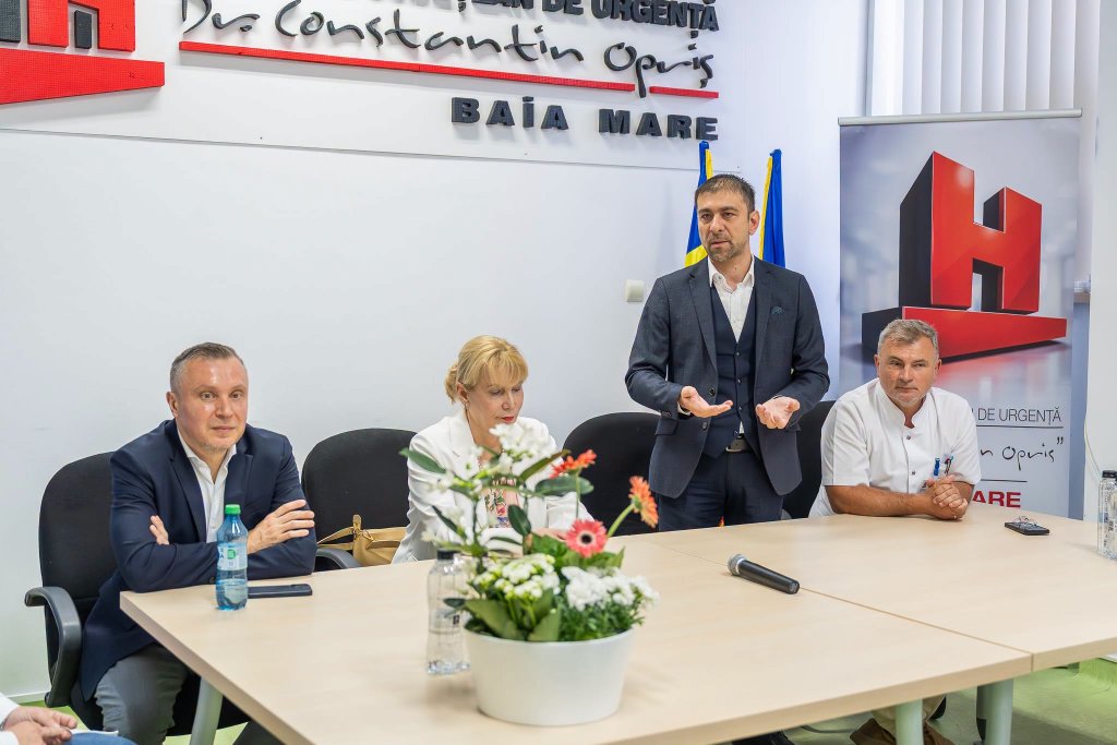 UMF „Iuliu Hațieganu” Cluj, partener în transformarea Spitalului Județean din Baia Mare în spital clinic: „Îi mulțumesc doamnei rector și întregii echipe a UMF”