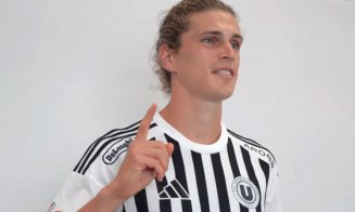 Primele declarații ale celui mai nou transfer de la ”U” Cluj: ”Voi da totul pe teren” / Elvețianul, care arată ca un fotomodel, a explorat orașul cu soția