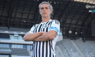 Primele declarații ale celui mai nou transfer de la ”U” Cluj: ”Voi da totul pe teren” / Elvețianul, care arată ca un fotomodel, a explorat orașul cu s