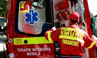Accident rutier grav pe un drum din Cluj: o femeie este în stop cardio-respirator. Trafic blocat