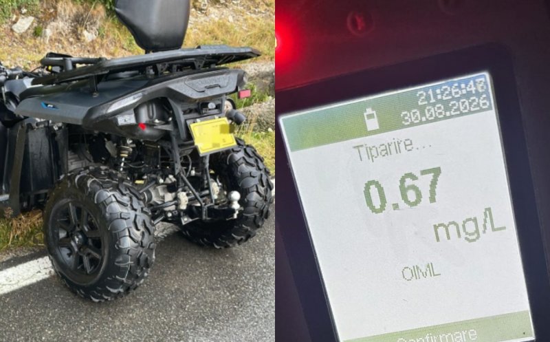Accident cumplit în Cluj: o fetiță de 5 ani, lovită de un ATV. Șoferul era băut, nu avea permis și a plecat de la locul accidentului