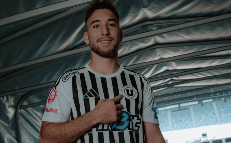 Luca Szimionaș, obiective importante la "U" Cluj: "Vreau să ne batem la campionat și să-i facem pe fani foarte fericiți"