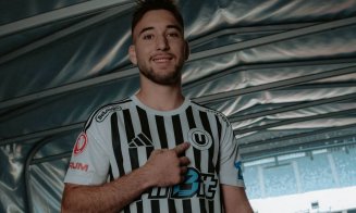 Luca Szimionaș, obiective importante la "U" Cluj: "Vreau să ne batem la campionat și să-i facem pe fani foarte fericiți"
