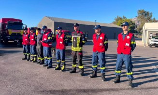 Un pompier clujean, comandantul unui contingent românesc trimis în Grecia pentru lupta cu incendiile de pădure