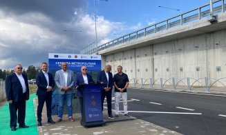 Primul tronson al Centurii Metropolitane, inaugurat oficial. Boc: „Mai puțină poluare și o decongestionare a traficului”