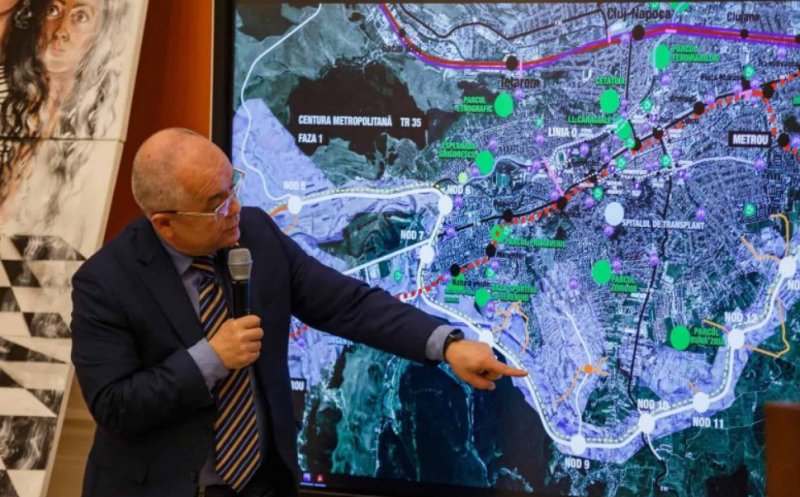 Ce se întâmplă cu celelalte tronsoane ale Centurii Metropolitane. Emil Boc: „Într-un calendar accelerat urmează și celelalte termene”