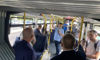 Cât faci acum cu autobuzul electric pe noua bandă dedicată Cluj-Napoca – Florești. Prima cursă pe noul traseu