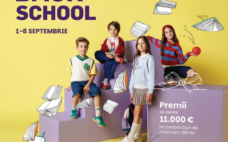 „Back 2 School” cu premii instant la Iulius Mall Cluj