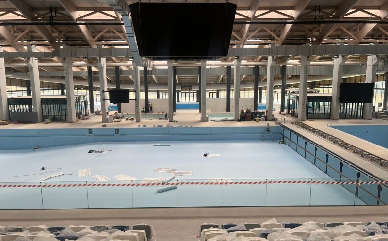 Bazinul Olimpic din HUB-ul Borhanci, gata abia în 2027
