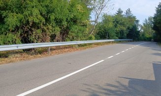 Reparații pe drumul județean care duce într-o zonă superbă a Clujului