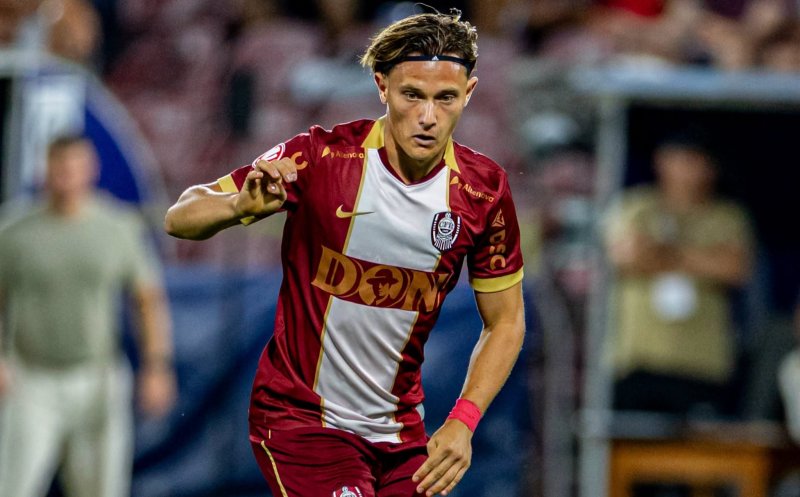 CFR Cluj a refuzat prima ofertă pentru Lorenzo Biliboc. Ce sumă așteaptă conducerea din Gruia