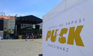 Piața Unirii, pregătită pentru WonderPuck. Spectacole la înălțime și acrobații spectaculoase, în centrul Clujului