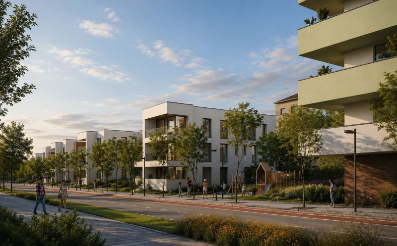 Noul proiect de pe Calea Turzii a primit votul cosilierilor locali - stradă nouă, legătură pietonală și velo spre viitorul Parc Bună Ziua
