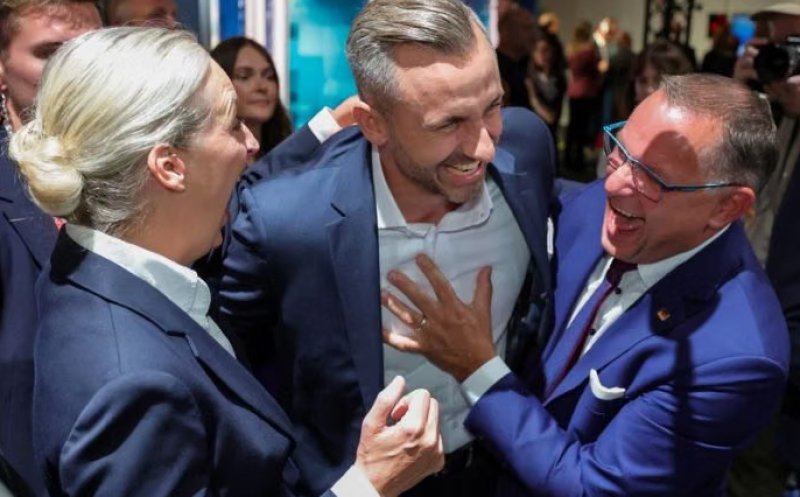 Extrema-dreaptă din Germania și-a zdrobit contracandidații la alegeri / Partidul lui Merz nu a adunat nici măcar jumătate din voturile AfD