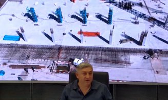 Tișe: 200 km de piloți de susținere la Spitalul Regional de Copii Monobloc, cât distanța dintre Cluj și Sibiu / Lucrări la primul nivel