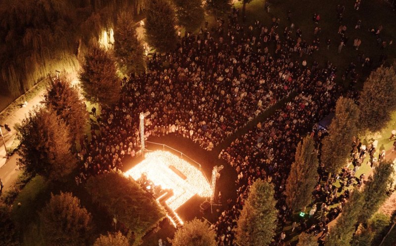 Multisenzorial revine în Iulius Parc: „Cele patru anotimpuri” de Vivaldi, sub lumina a mii de lumânări. Intrarea este gratuită