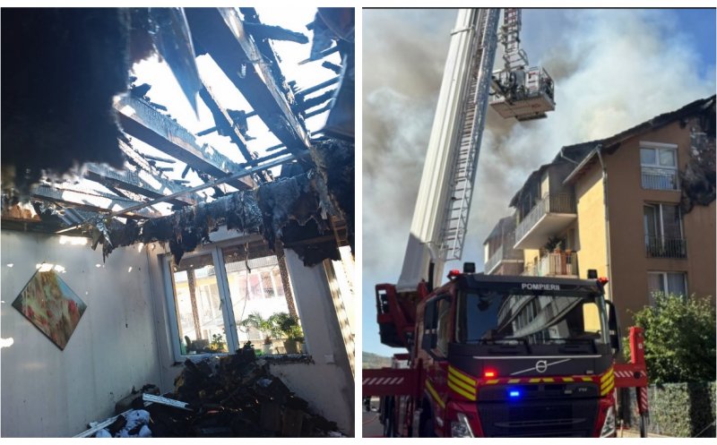 S-a aflat de la ce a pornit incendiul devastator din Florești. Ce spun pompierii clujeni