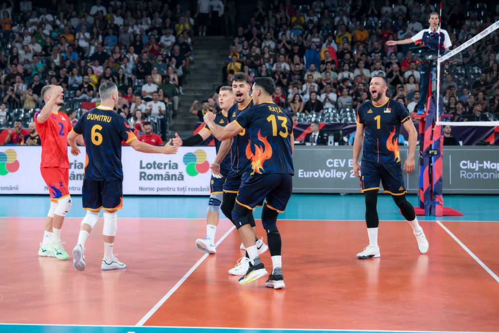 România a obținut prima victorie la EuroVolley 2026. "Tricolorii" s-au impus în fața Elveției