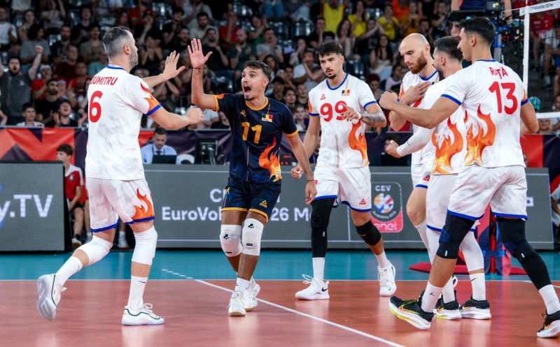 România a revenit senzațional în fața Germaniei, dar a pierdut la EuroVolley 2026