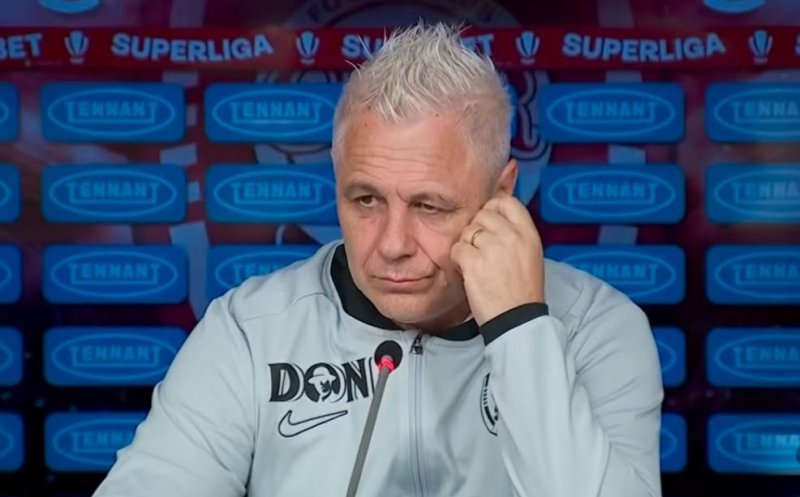 Șumudică, deranjat de un aspect din jocul echipei sale: "E strigător la cer"