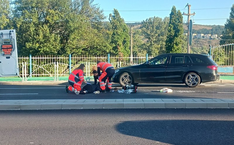 ACCIDENT GRAV pe Centura Metropolitană Cluj-Florești / Pieton lovit în plin