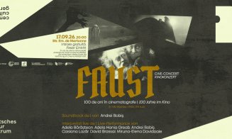 Cluj - Proiecție specială a filmului Faust, în aer liber și acompaniată live de un sextet care îmbină muzica clasică și cea electronică