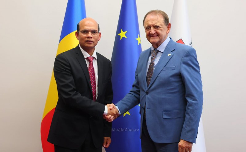 Primarul Cristian Matei, întâlnire cu ambasadorul Indiei în România. Discuții despre investiții și proiecte comune