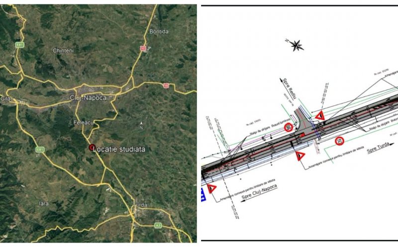 După proteste și un accident mortal, intersecția periculoasă de la Vâlcele va fi reconfigurată. O bandă de pe DN1 devine zonă pentru virajul la stânga
