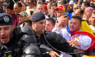 Vlad Ștețca, consilier AUR Cluj, drept la replică în legătură cu articolul despre participarea la protestul de la București: ”Am protejat un jandarm căzut pe jos”