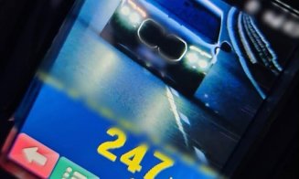 Cu ”viteză de avion”, pe Autostrada Transilvania: 247 km/h