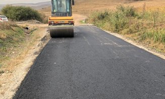 S-au terminat lucrările pe un nou drum județean din Cluj