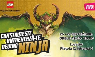 Ești gata să devii Ninja? Provocarea NINJAGO® te așteaptă la VIVO! Cluj-Napoca