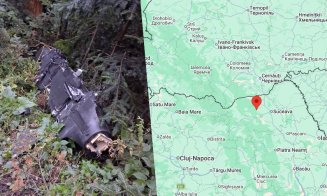 Dronă prăbușită în Nordul României în această dimineață, la aproximativ 25 de km de granița cu Ucraina