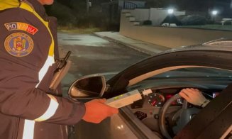 Accident în Cluj provocat de un șofer beat și fără permis. Aparatul etilotest a "explodat"