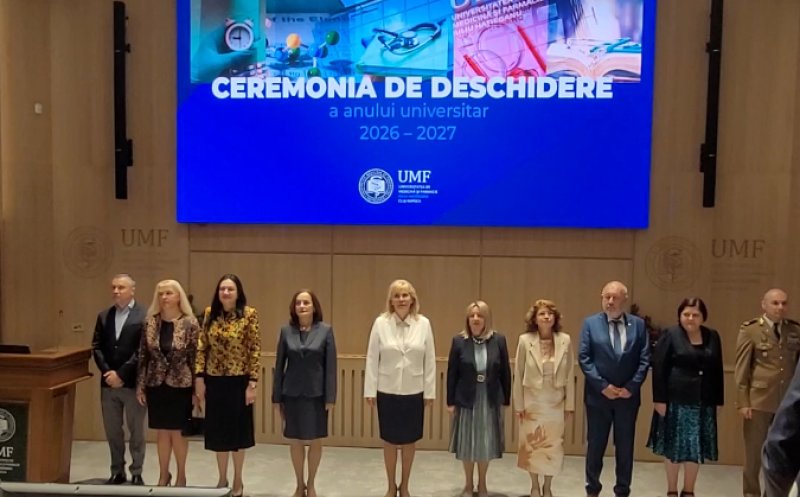 Rectorul UMF Cluj, Anca Buzoianu, mesaj pentru „boboci” la deschiderea anului universitar: „Ați devenit studenții celei mai bune universități medicale din țară”