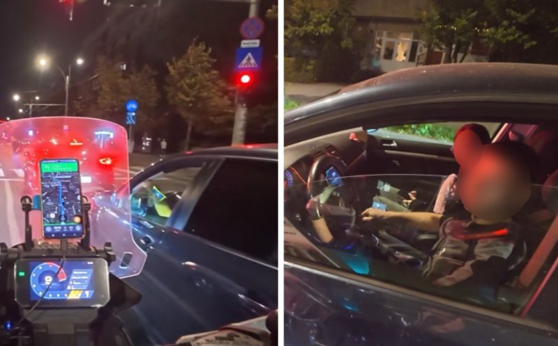 Gestul unui șofer în trafic la Cluj l-a făcut pe un motociclist să reacționeze: "Ești nesimțit. Așa te-ai învățat?”
