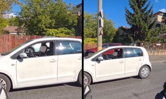 Șoferie fără mâini = multitasking :)) / ”E plin deja orașul de d'ăștia...”