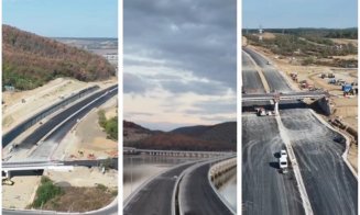 De 1 Decembrie, circulăm pe autostradă între Suplacu de Barcău și Chiribiș: „Mai avem puțin”