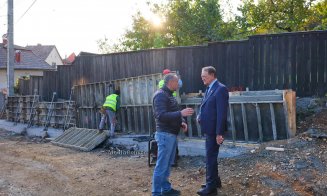 Se lucrează intens pe două străzi din Turda. Cum arată și ce se face acum