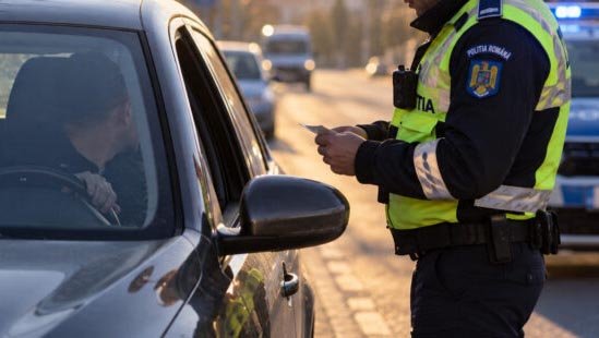 În urma unui scandal în trafic, polițiștii clujeni au ”pescuit” un șofer care nu deținea permis de conducere pentru nicio categorie de vehicule