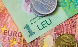 Euro crește și atinge un nou maxim față de leu. Criza politică e de vină