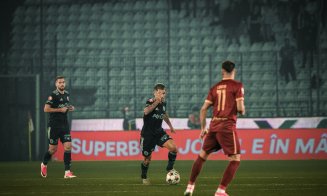 Universitatea câștigă primul Derby al sezonului în fața CFR-ului. "Studenții" au întors scorul după pauză